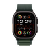 Apple Watch Ultra 2（GPS + Cellular）49mm Black Titanium Case / Dark Green Alpine Loop
