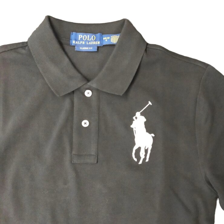 ポロ ラルフローレン キッズ ポロシャツ ブラック XL