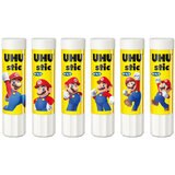 ステッドラー UHU スティックのり 12本セット スーパーマリオデザイン
