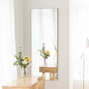 7Life 立て掛けミラー 割れない 鏡 120 x 40cm 全4色