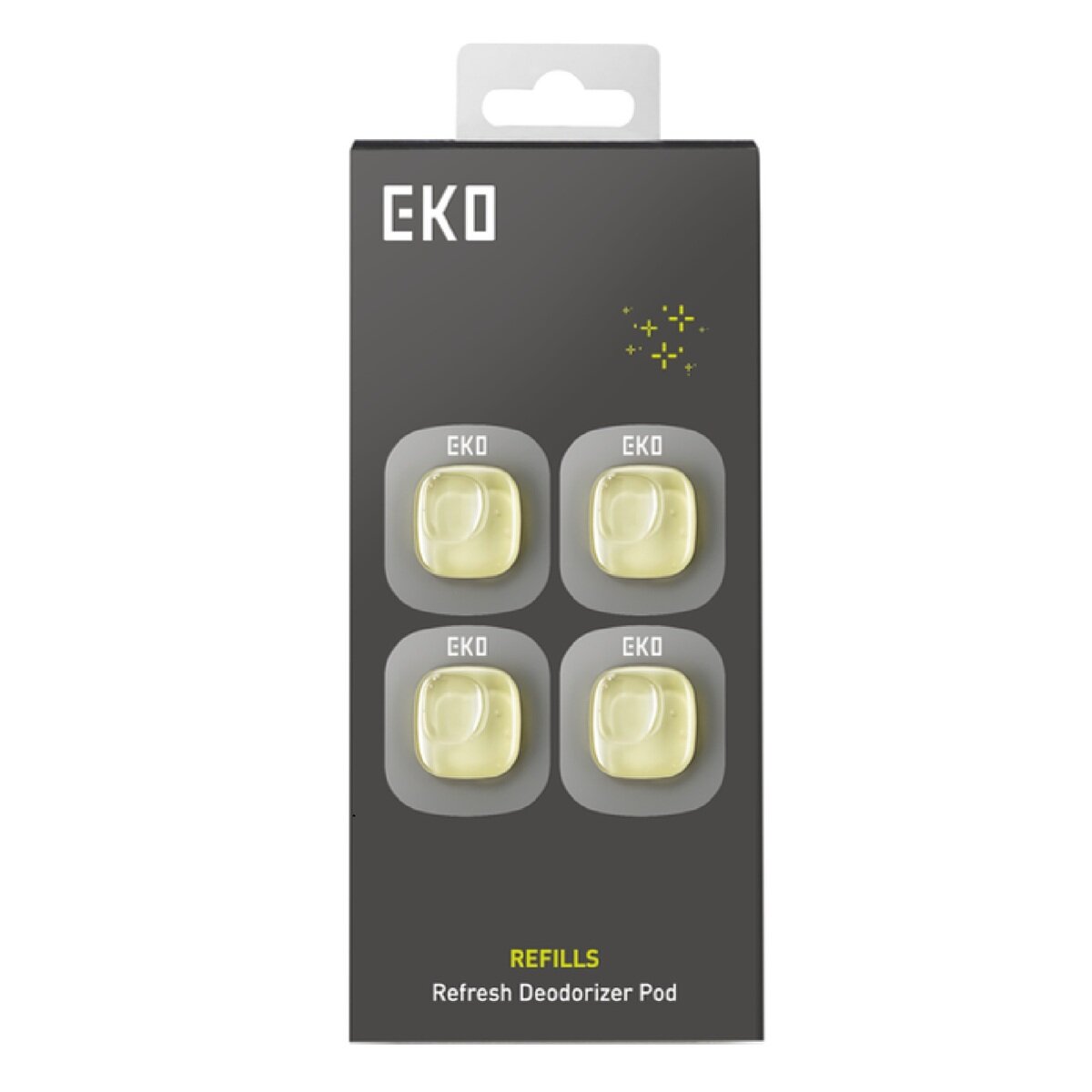 EKO デオドライザー ゴミ箱消臭剤 4個セット