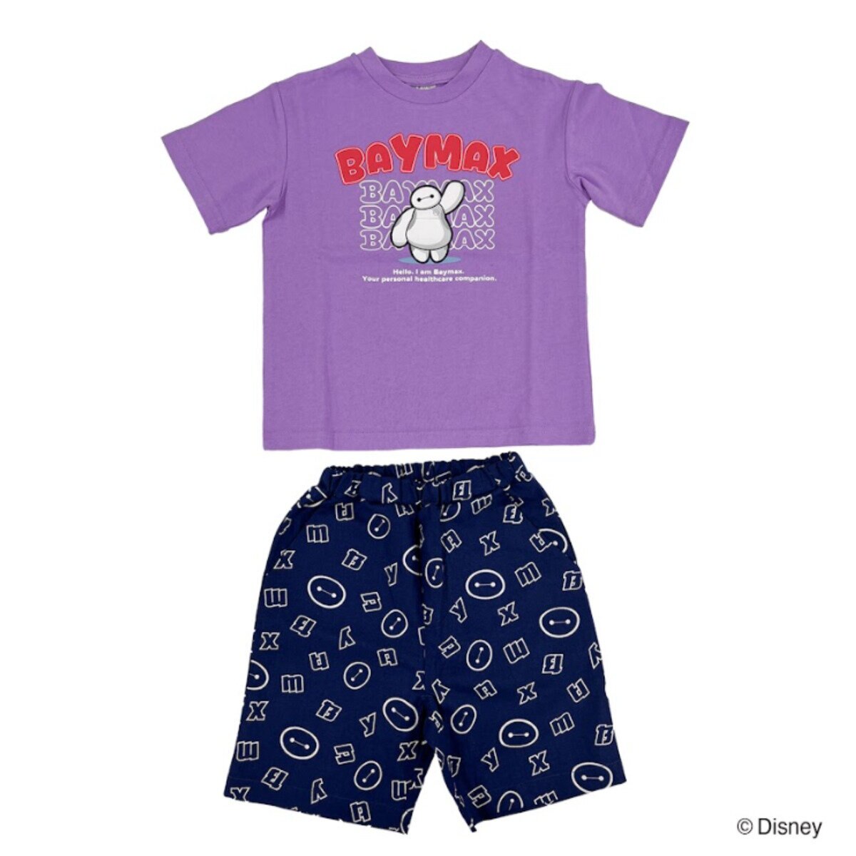 キャラクター キッズ Tシャツ アンド ショーツ 2枚セット / ベイマックス 90cm