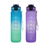 モチベーショナル ボトル メモリ付水筒 約887ml x 2 本