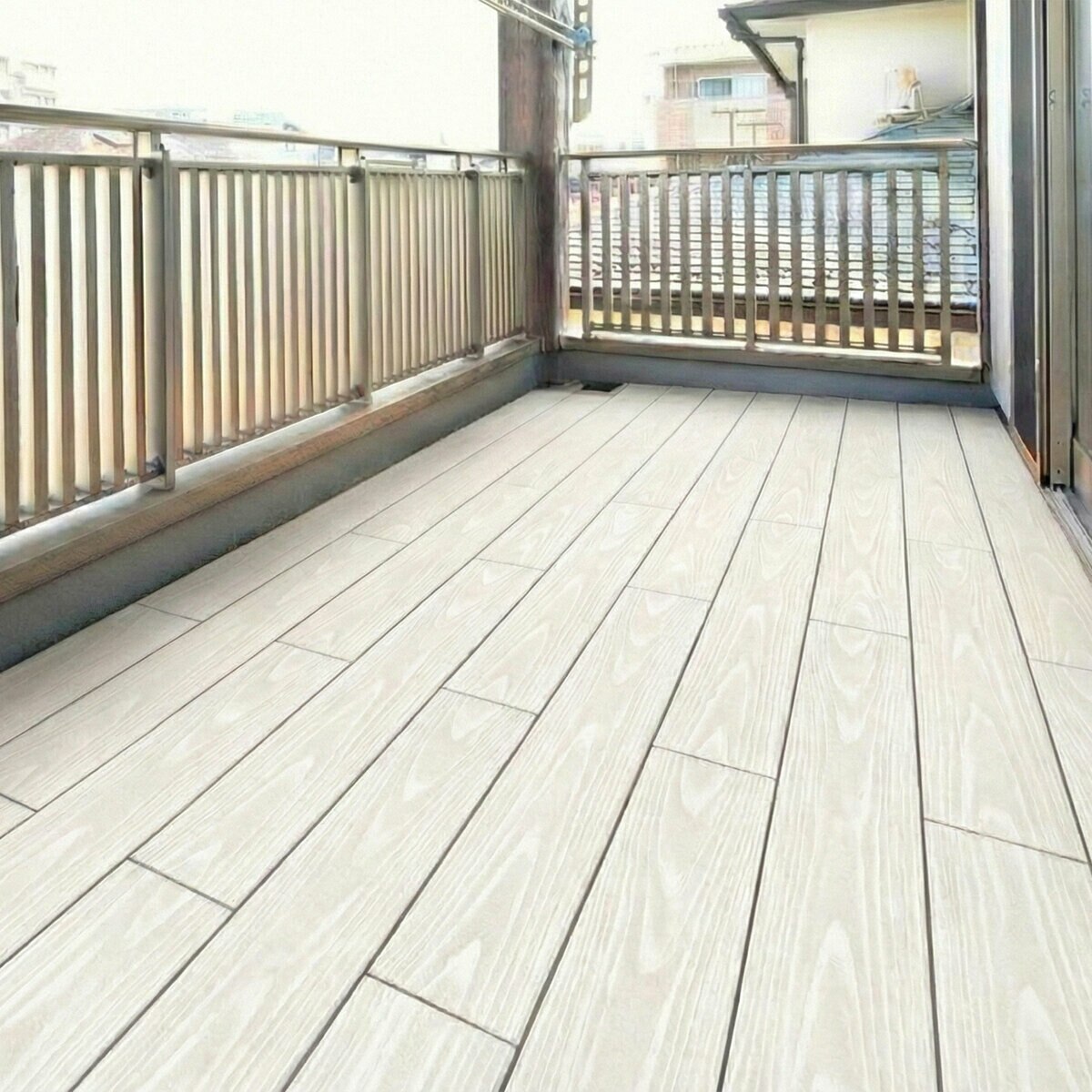 MINO　彩木スマートデッキ　DAX　W3000xD300xH44mm ホワイト WH