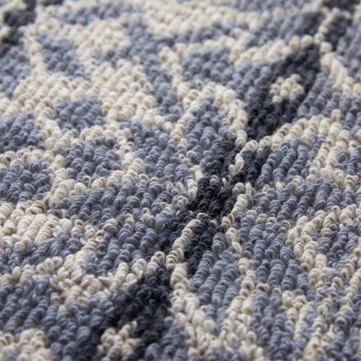 スミノエ グランウール ノルディックルミ ラグ 130X190cm ブルー
