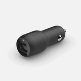 BELKIN MagSafe対応ワイヤレス車載充電器 USBカーチャージャーセット