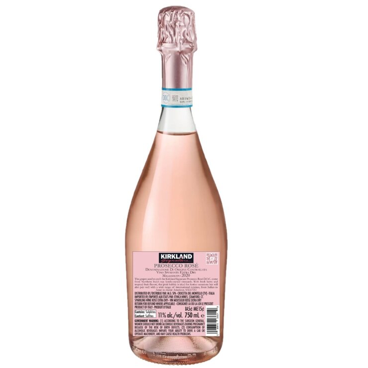 カークランド シグネチャー プロセッコ ロゼ 750ml