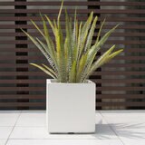 ヤマテー ベータ キューブプランター XS 28cm ホワイト ZZ-C14W28E