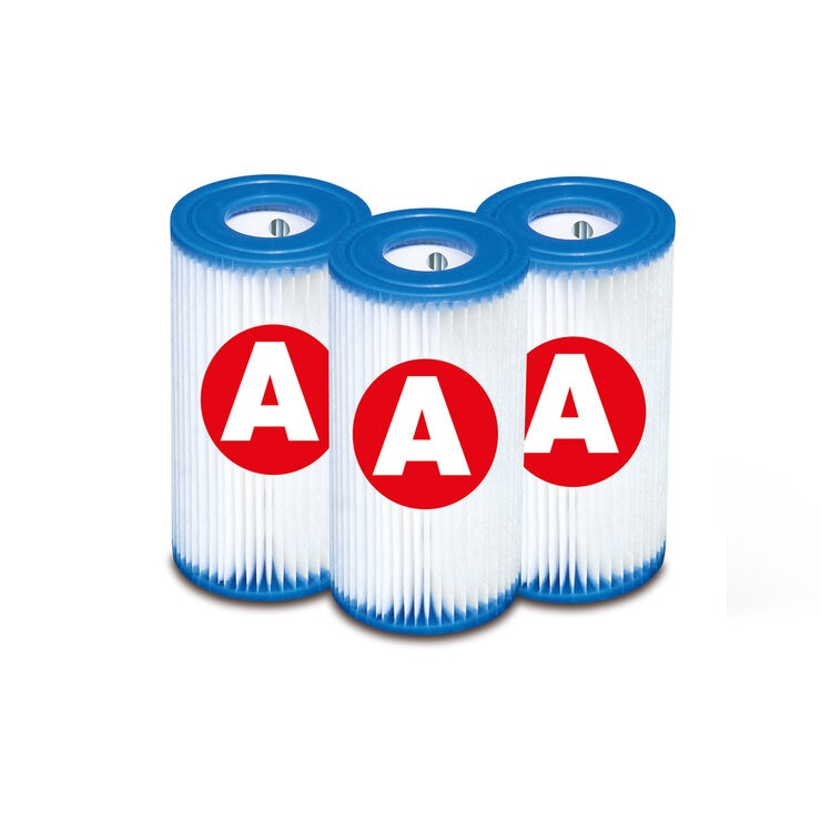 インテックス フィルターカートリッジ プール浄化ポンプ用 3個入り 29003