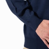 エディー・バウアー メンズ Vネック セーター ネイビー M