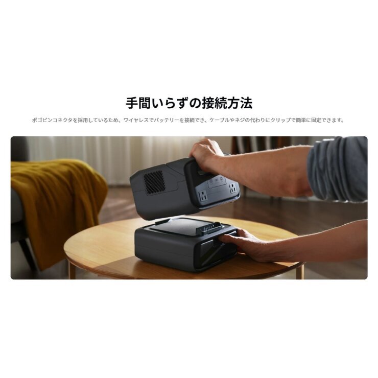 EcoFlow(エコフロー) ポータブル電源 リバー３ Plus専用 エクストラバッテリー 容量286Wh EFEB290-JP