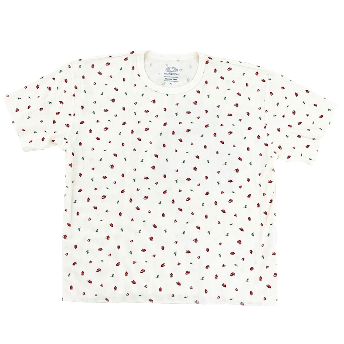 フルーツ オブ ザ ルーム 半袖 ラウンジウェアセット レッド XL