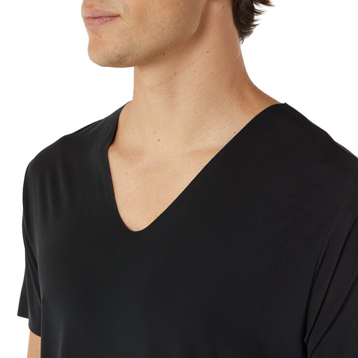 LAYER ZERO メンズ VネックTシャツ 3枚組 ブラック XL