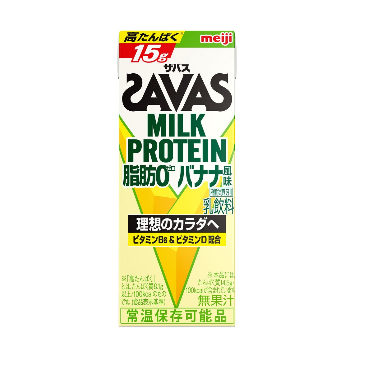 ザバス(SAVAS) ミルクプロテイン バナナ風味 200ml×24本