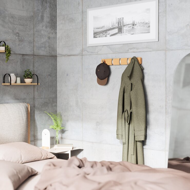 アンブラ 5連壁掛けフック2個セット