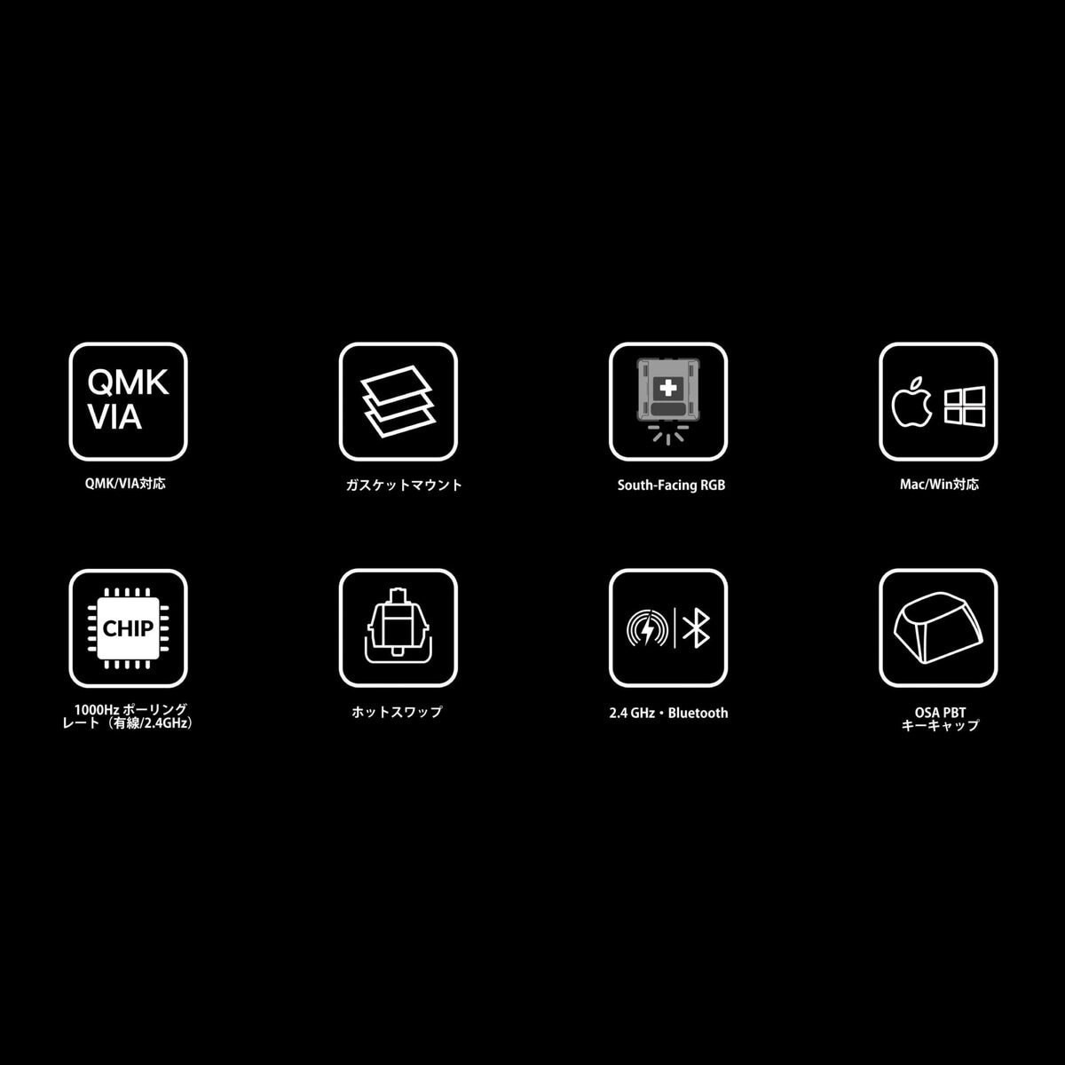 Keychron / V6 MAX QMK ワイヤレスカスタム・メカニカルキーボード 赤軸 US配列 Keychron / V6 MAX QMK ワイヤレスカスタム・メカニカルキーボード 赤軸 US配列