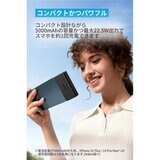 Anker（アンカー）621 モバイル充電器 USB-C 最大出力 22.5W ブラック A1648N11