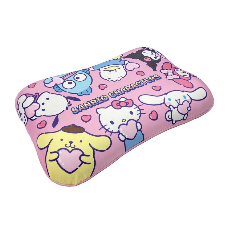 キャラクター 低反発枕 キッズ用 サンリオキャラクターズ おうちでパーティー