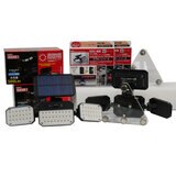 3WAYソーラーセンサーライト広範囲照射型 マグネットベース付 2台セット EDS0795MB2S