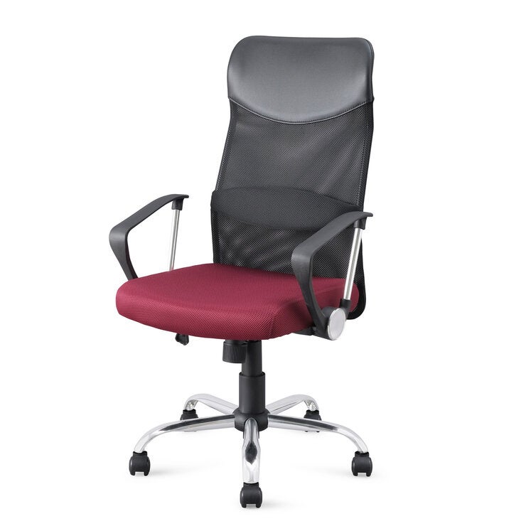 アイリスオーヤマ メッシュバックチェア ハイバック OFC-MBH ボルドー アイリスオーヤマ メッシュバックチェア ハイバック OFC-MBH ボルドー