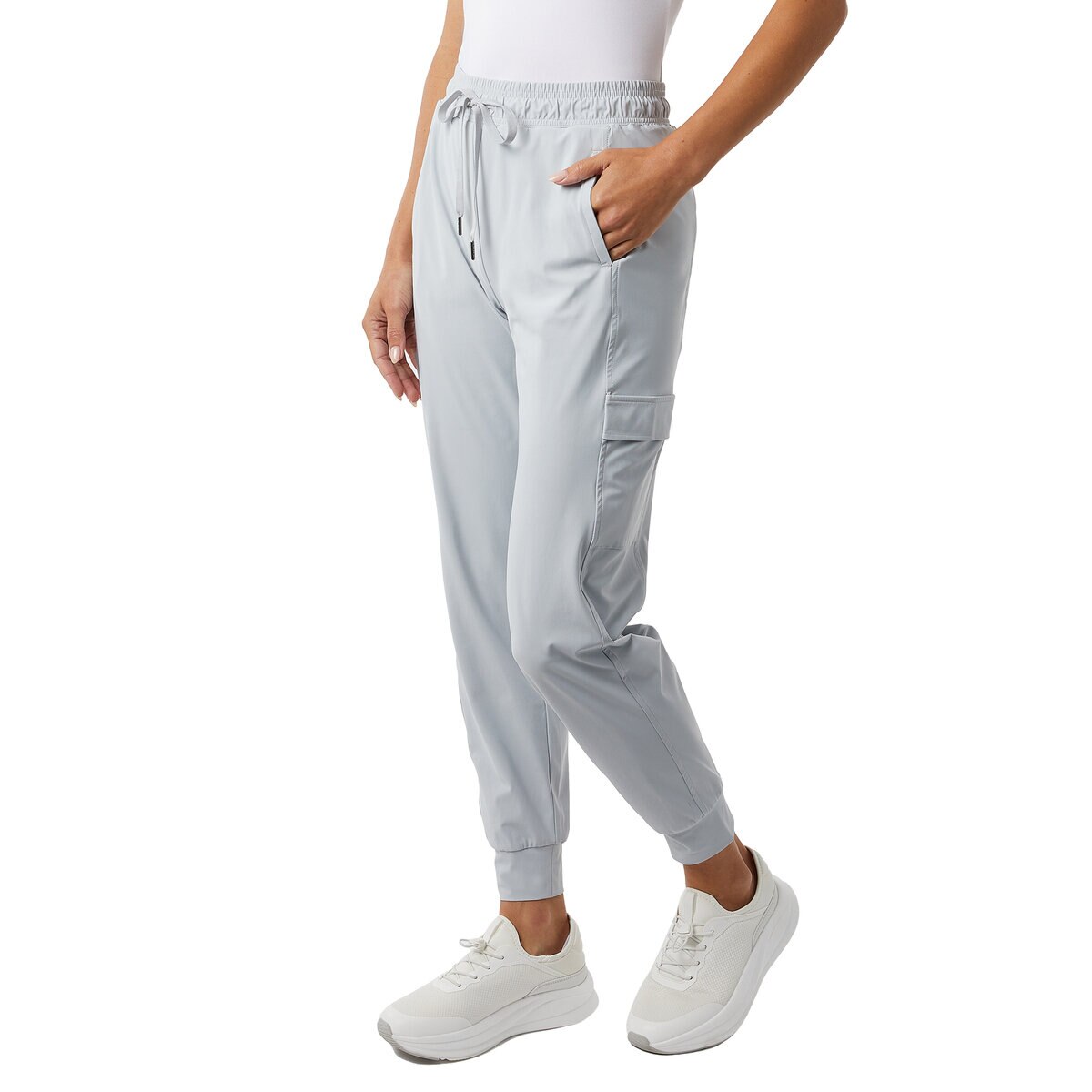 32 DEGREES レディース ストレッチ ジョガー ライトブルー XL