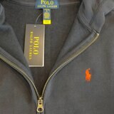 ポロ ラルフローレン ボーイズ フリース フルジップ パーカー クルーズネイビー XL