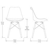 Bayside Furnishings　　　　　　　　　アクセントチェアー 2脚セット