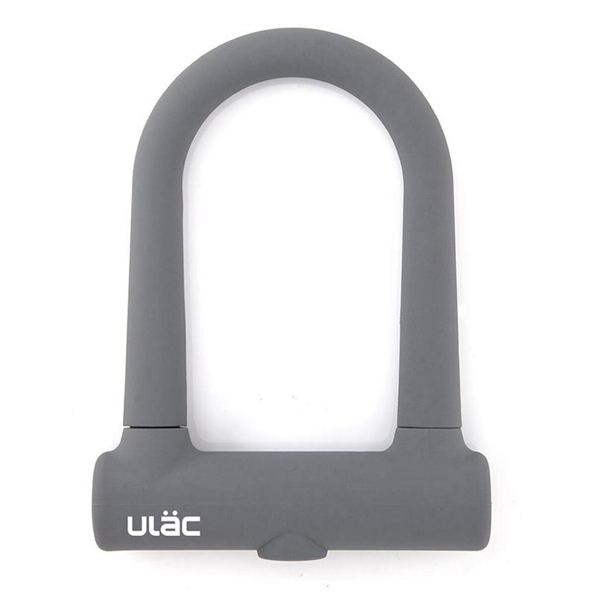 ULAC BROOKLYN 自転車用シリコンU字ロック グレイ