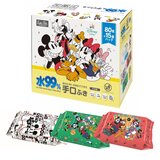 水99% 手口ふき / ミッキー＆フレンズ 80枚入ｘ15個 (1200枚)