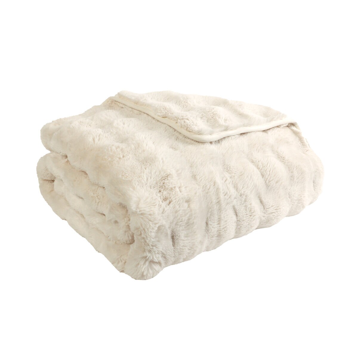 HOUSE & HOME 大判ひざ掛け 152cm x 177cm カノーリクリーム | Costco