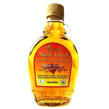 メープルテルワー オーガニックメープルシロップ ゴールデンデリケート330g x 12瓶