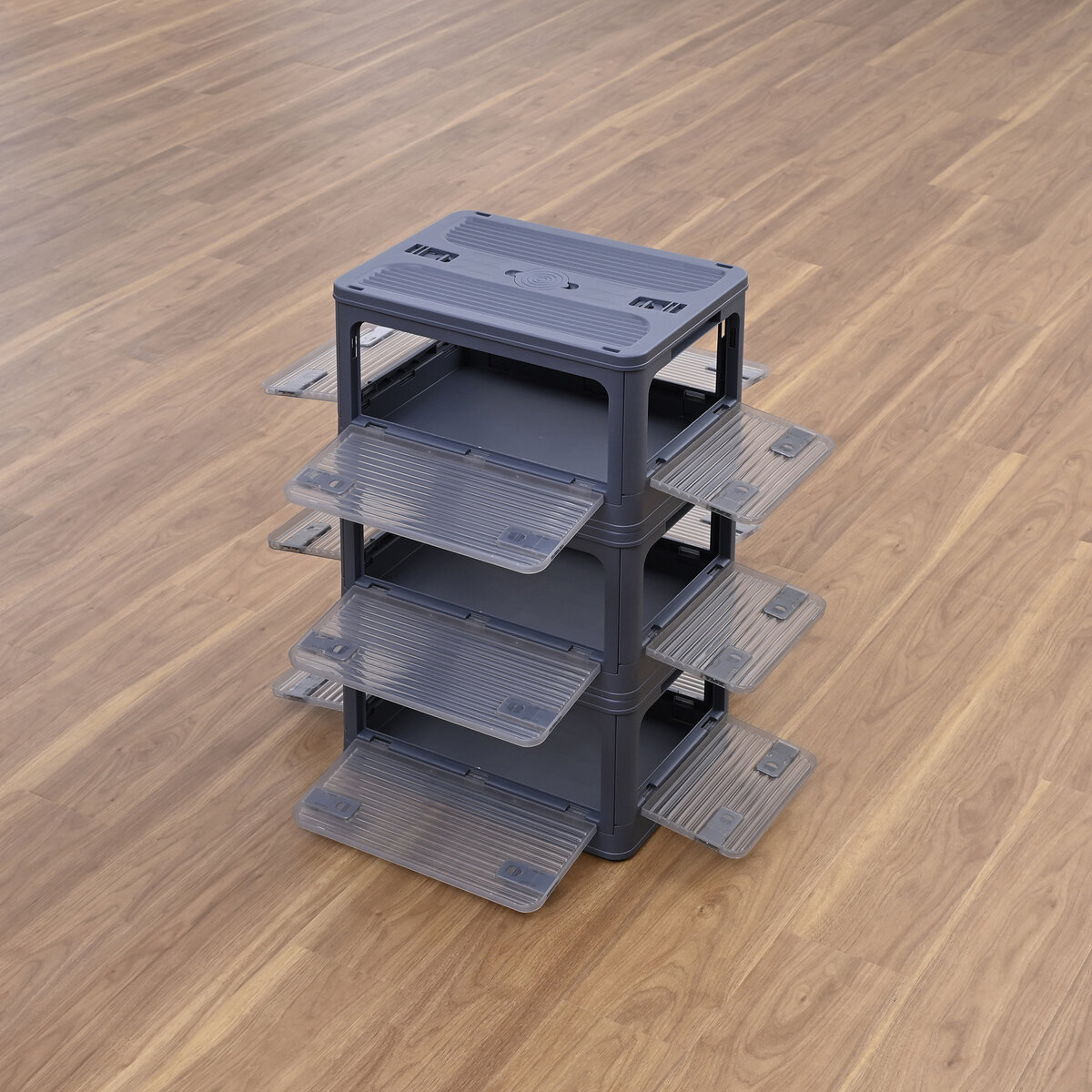 YAMAZEN コンテナフルオープンボックスS 3個組