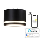 Edison Smart(エジソンスマート) TREOミニシーリングライト 引掛けシーリング用ブラック TRE-TZ413BK