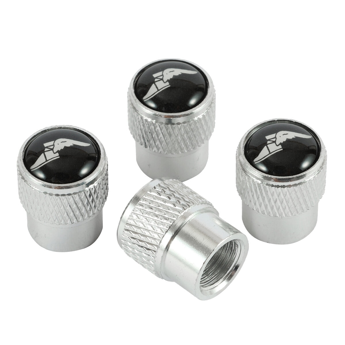 グッドイヤー エアバルブキャップ シルバー 4個入り