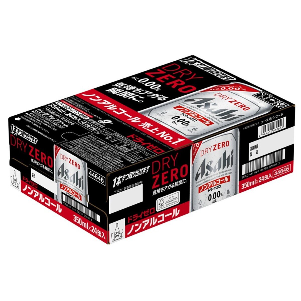 アサヒ ドライゼロ 350ml x 24