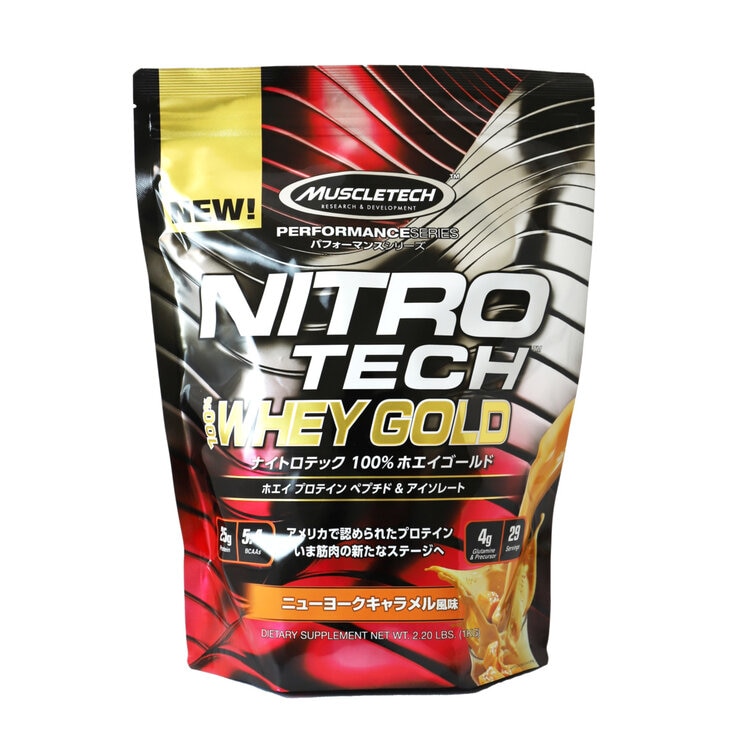Nitro-Tech®（ニトロテック）ホエイプロテイン、ミルク