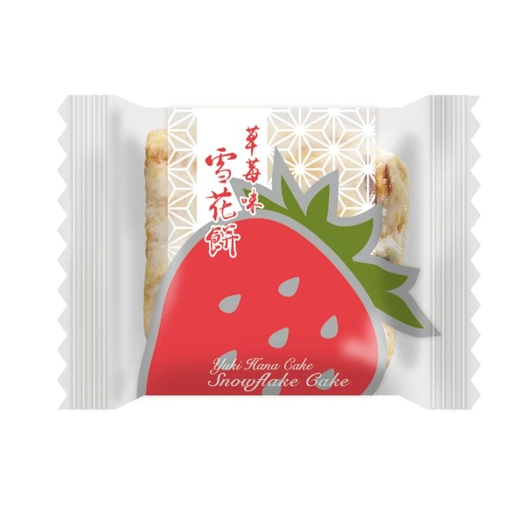 雪の恋 スノーフレークケーキ イチゴ & 練乳 432g