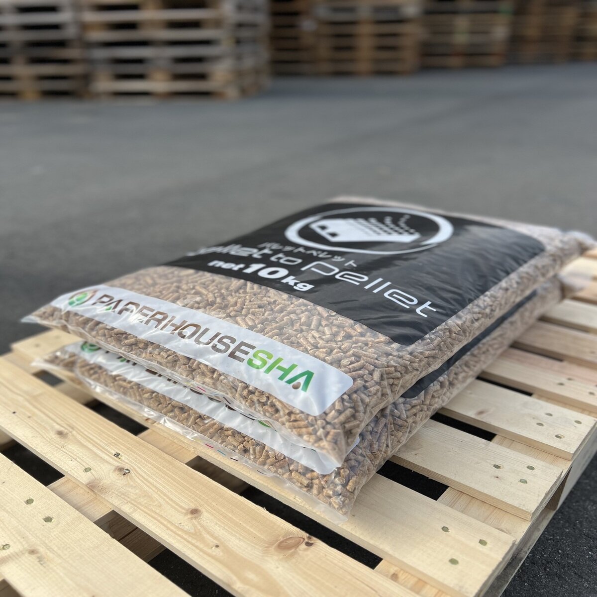 パレットペレット (ホワイトペレット)10kg x 2個 パレットペレット (ホワイトペレット)10kg x 2個