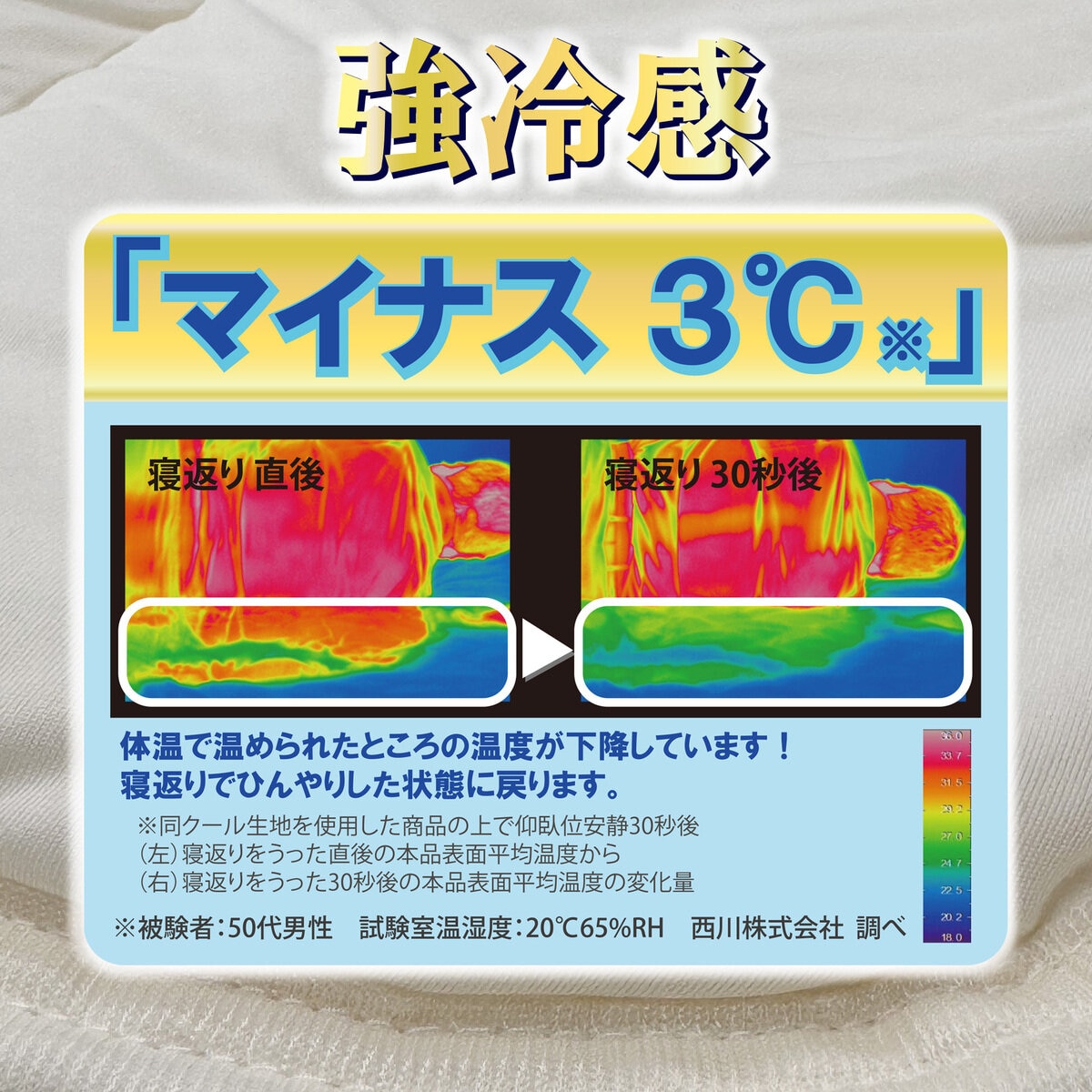 西川 冷感キルトケット ベージュ