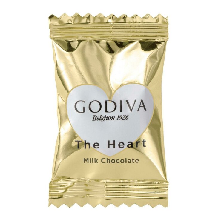 ゴディバ ハートチョコレート アソートメント 40粒入り ミルク & ダーク 72%