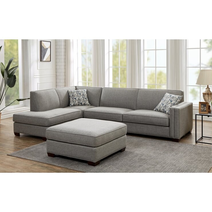 素晴らしい品質 布製チェイス Chaise Fabric Synergy コストコ リクライニングソファ