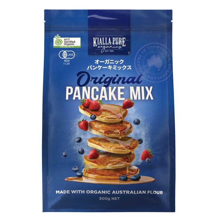オーガニック パンケーキミックス ボトル 300g + ミックス 900g
