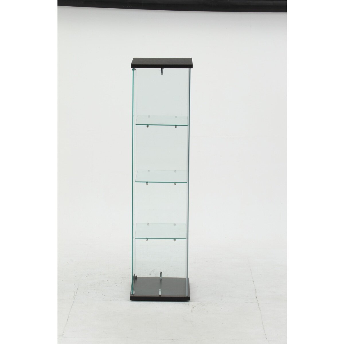 ガラスコレクションケース BAAL ブラック