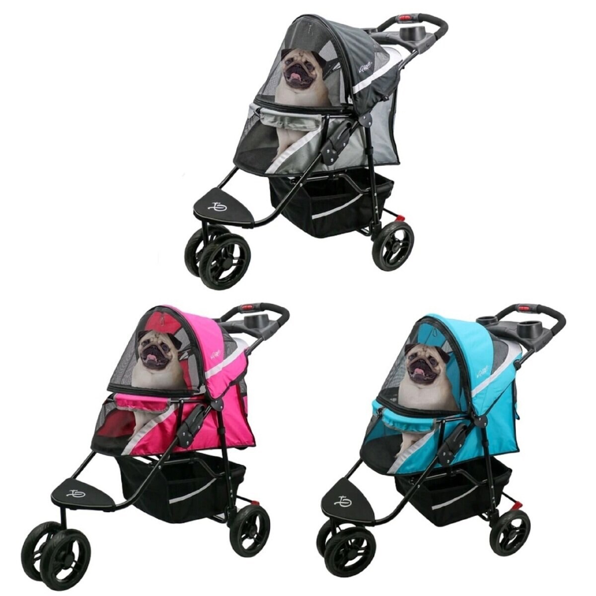 PETIQUE レボリューショナリー ペットカート 3色 Costco Japan