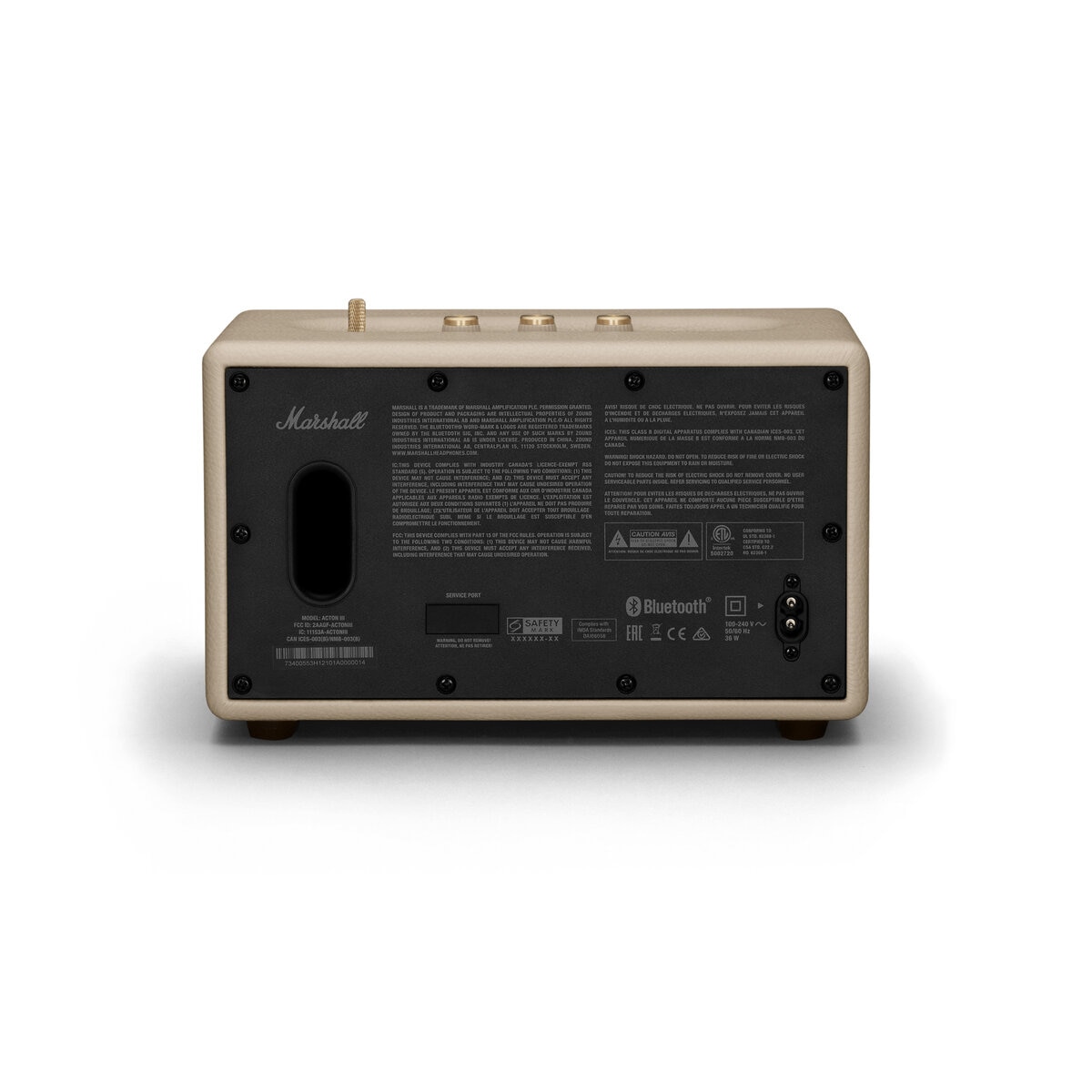 マーシャル ワイヤレススピーカー ActonⅢ クリーム