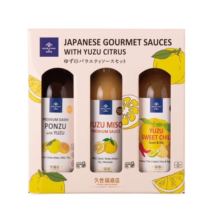 Kuze Fuku & Sons ゆずのバラエティソースセット | Costco Japan