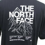 ザ ノースフェイス メンズ エボリューション ハーフ ドーム 半袖 Tシャツ ブラック XL