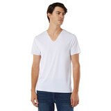 LAYER ZERO メンズ VネックTシャツ 3枚組 ホワイト L