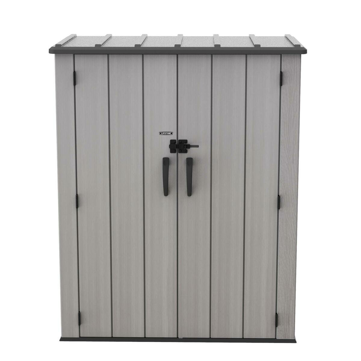 LIFETIME 棚付き 屋外用 バーティカル物置 60457A LIFETIME 棚付き 屋外用 バーティカル物置 60457A