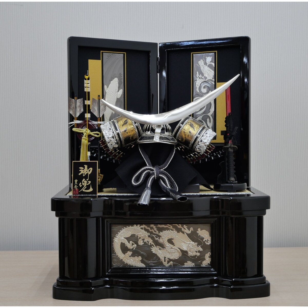 五月人形 兜収納飾り KS-698TRB